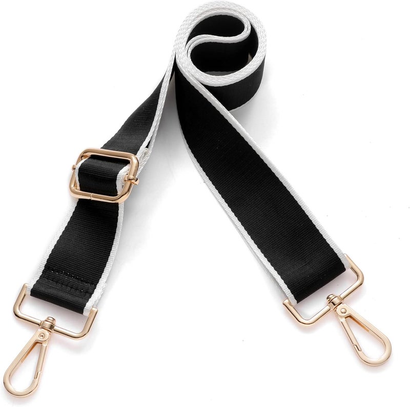 S-Jacorry Purse Strap Replacement Crossbody Wide Shoulder Strap Adjustable Canvas Straps Handbag Strap Replacement Belts - Image 2
